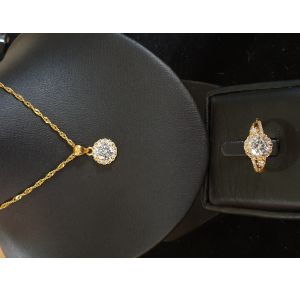 Bộ trang sức dây +nhẫn