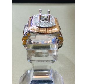 Nhẫn võ kc rolex nam .Hột chủ 6.3mm 