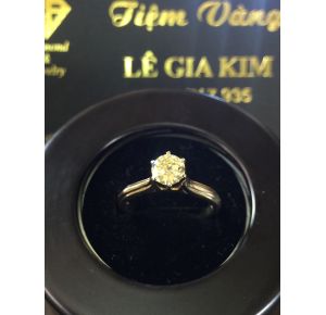 Nhẫn xoàn vàng 5.6ly