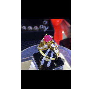 Nhẫn hột ruby 2
