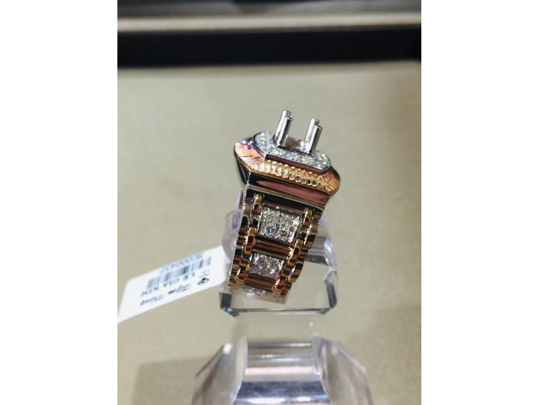 Nhẫn võ kc rolex nam .Hột chủ 6.3mm 