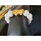 Đá vôi trang phối tỳ hươu vàng 24k