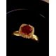 Nhẫn nữ hột chủ ruby thiên nhiên 5.3