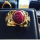Nhẫn Nam hột ruby